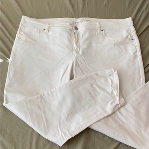 White jeans
